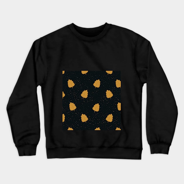 Pattern leaves Crewneck Sweatshirt by dariakrutskevich